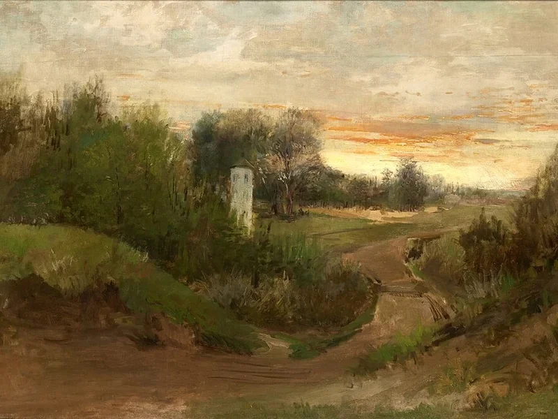 1846-Alberto Chmielowski - Paesaggio dalla Vittoria di Czarnokozińce